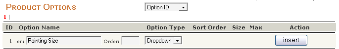 Enter your attribute's name and click insert