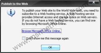 Web Hosting Service Warning